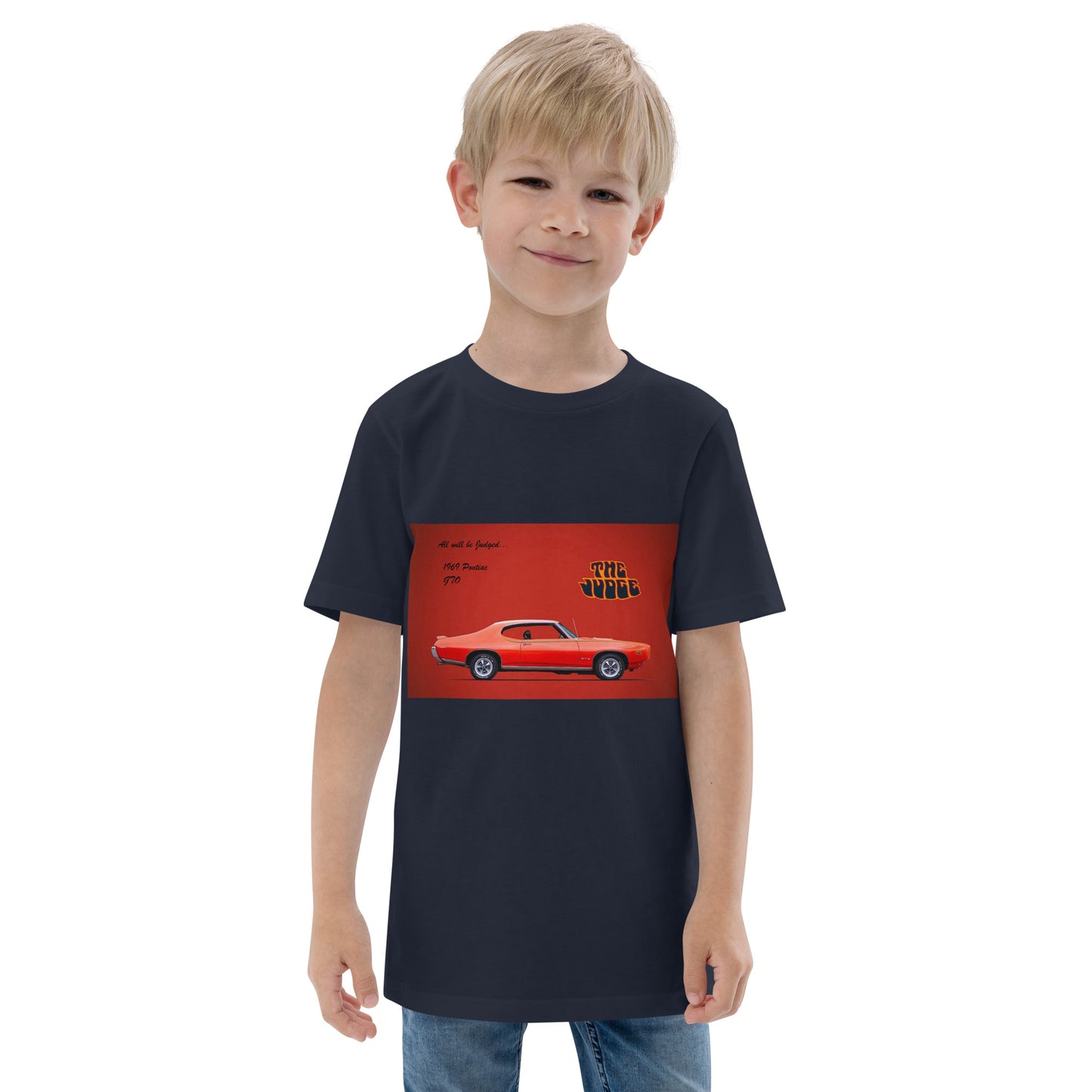 1969 Pontiac GTO: The Judge Youth jersey t-shirt