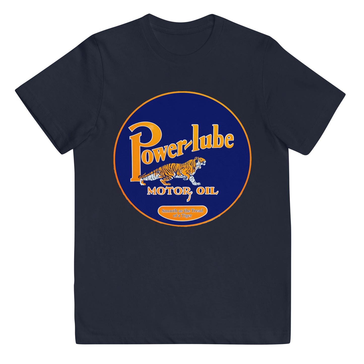 Retro Oil Sign PowerLube Youth jersey t-shirt