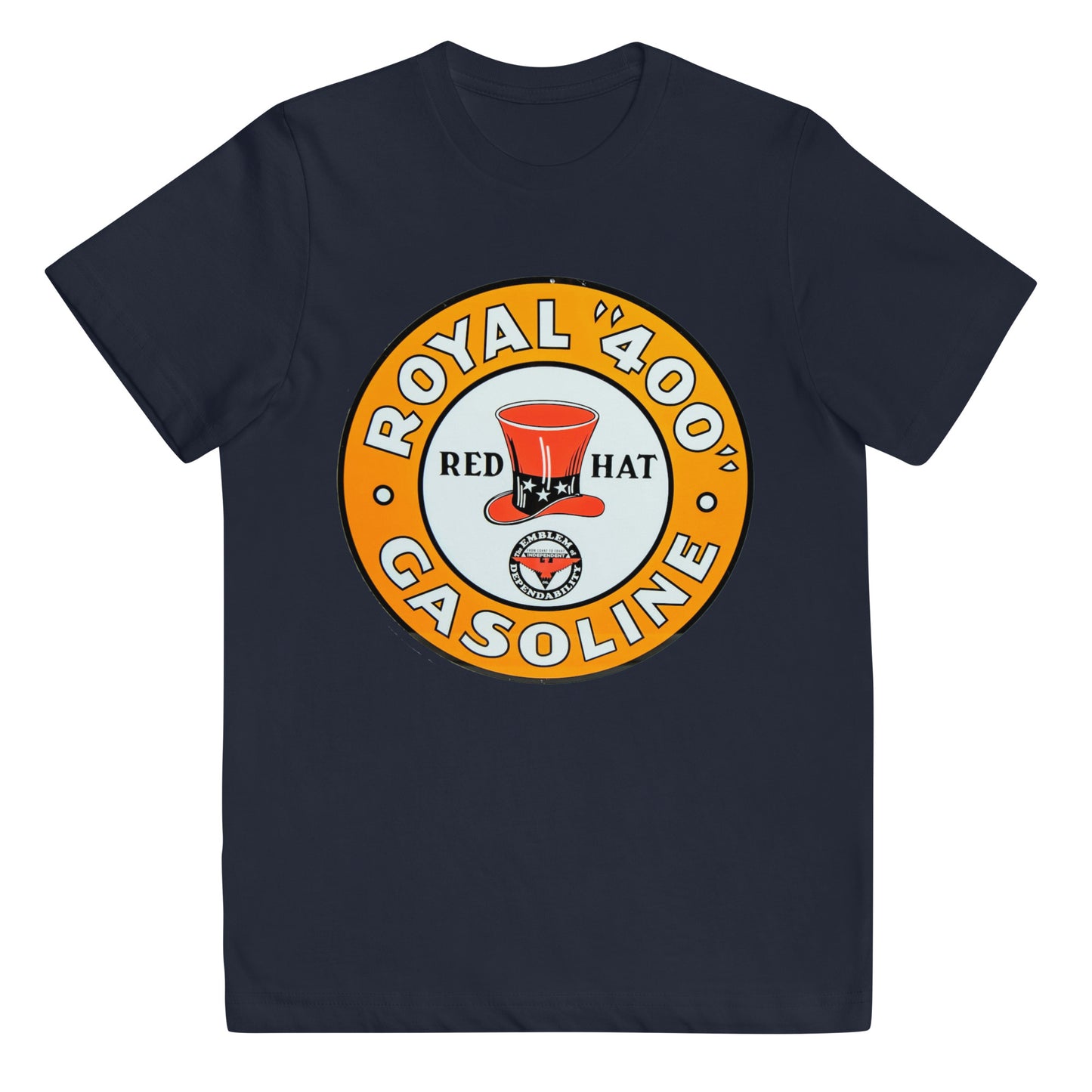 Vintage Red Hat Gas Youth jersey t-shirt