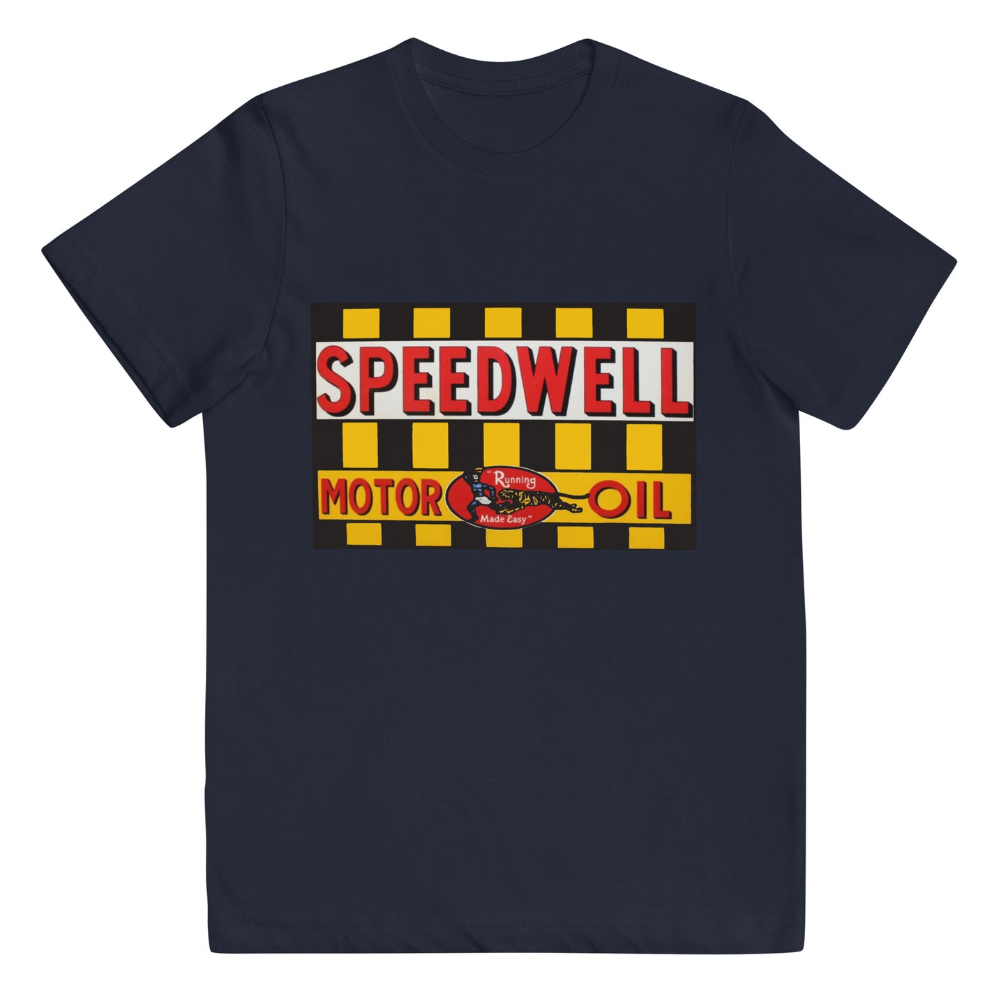 Retro Speedway Tin Syle Youth jersey t-shirt