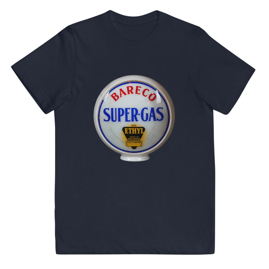 Retro Super Gas Globe Style Youth jersey t-shirt