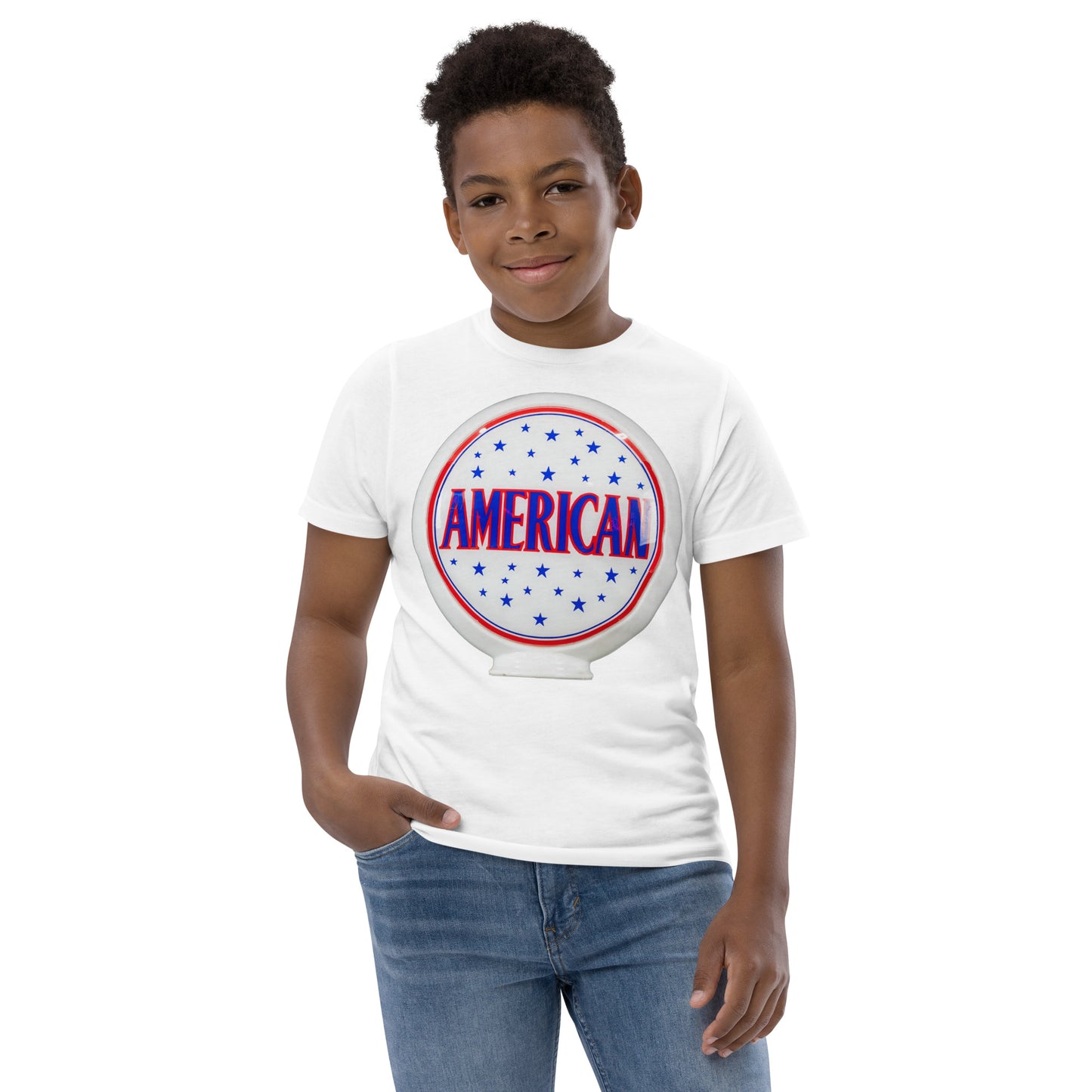 American Gas Globe Style Youth jersey t-shirt