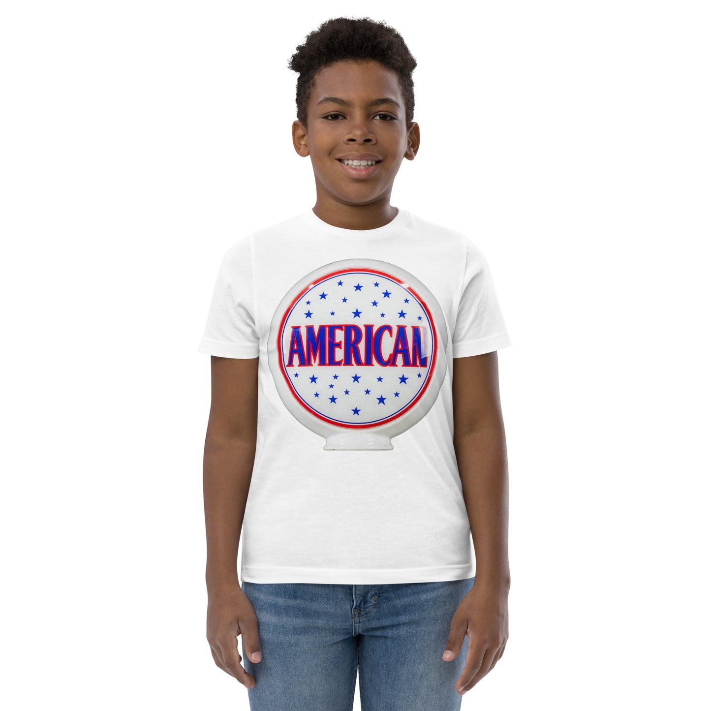 American Gas Globe Style Youth jersey t-shirt