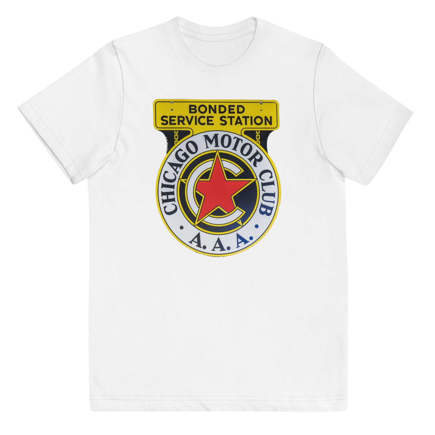 Chicago Motor Club Tin Style Youth jersey t-shirt