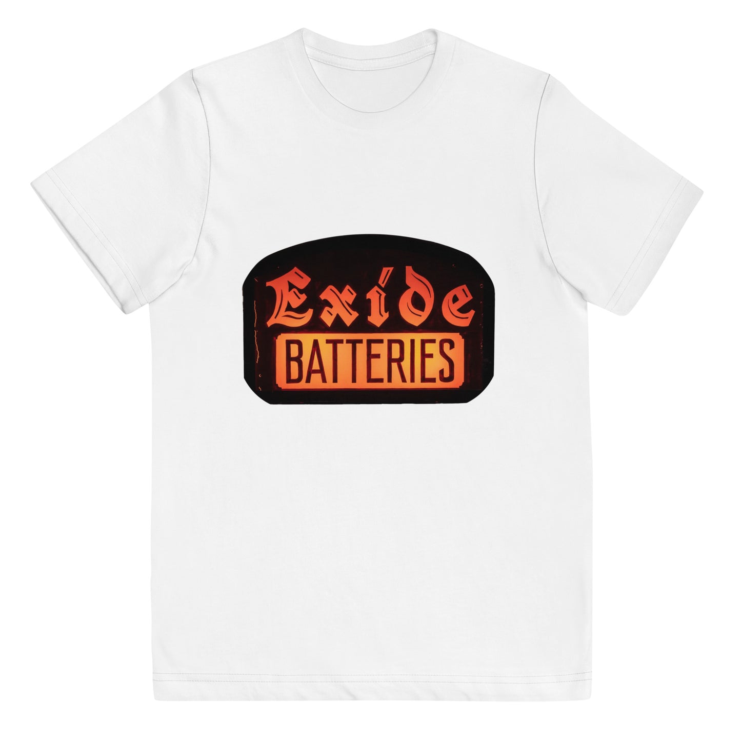 Vintage Battery Sign Youth jersey t-shirt