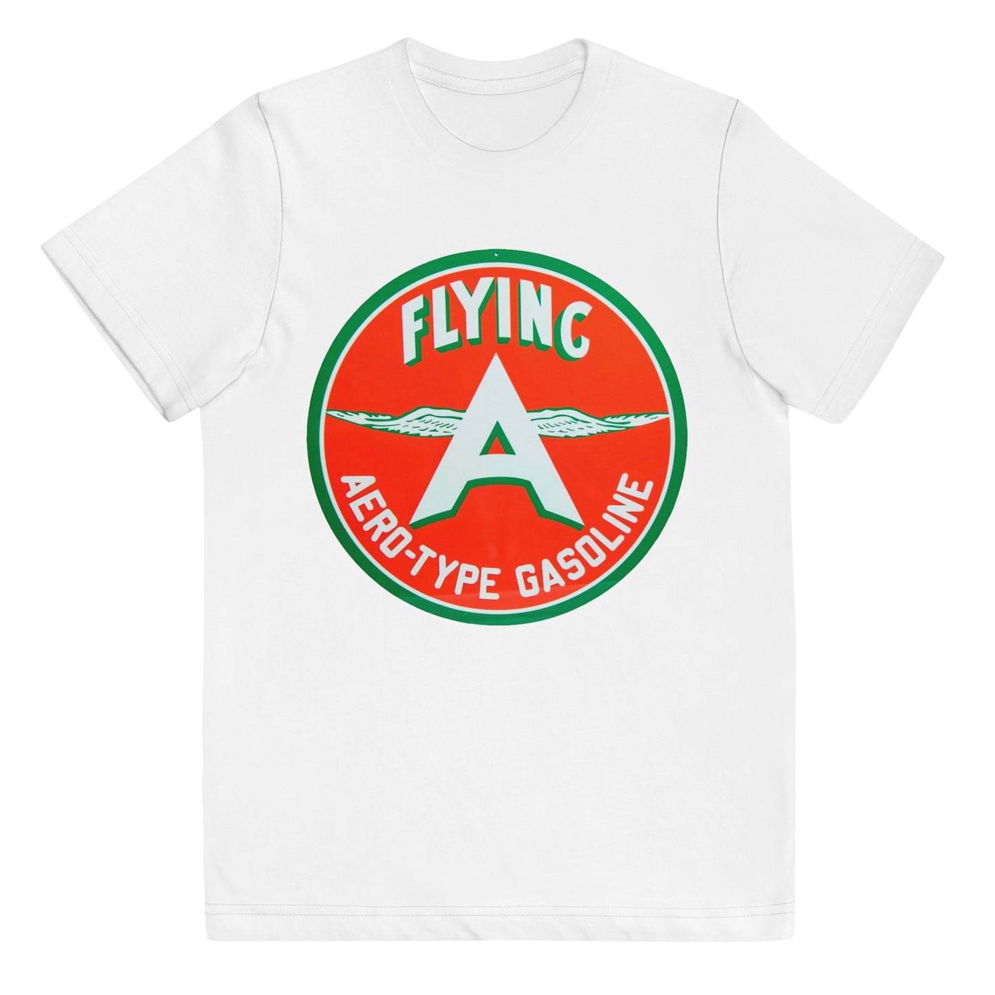 Vintage Flying A Porcelain Style Design Youth jersey t-shirt