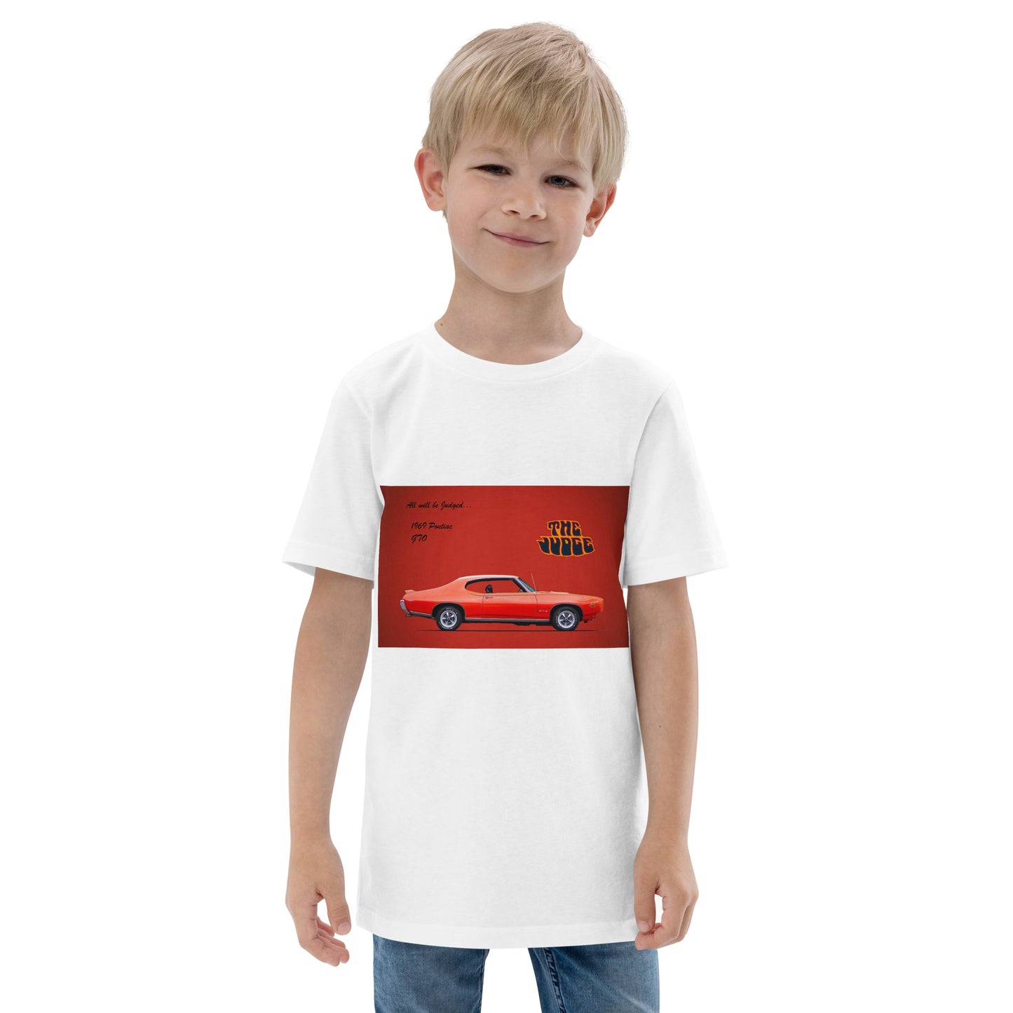 1969 Pontiac GTO: The Judge Youth jersey t-shirt