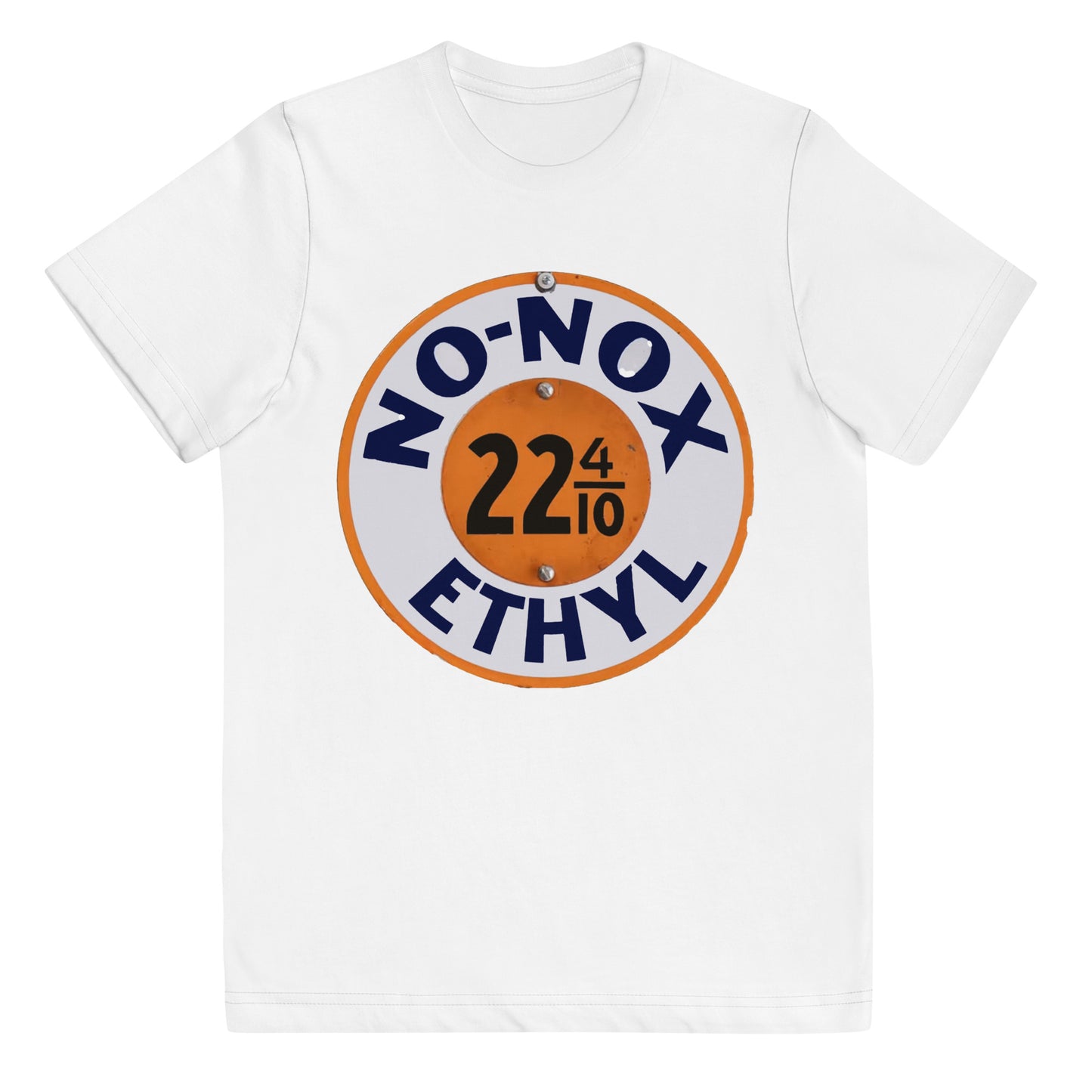 Retro Gas Sign No Knox Youth jersey t-shirt