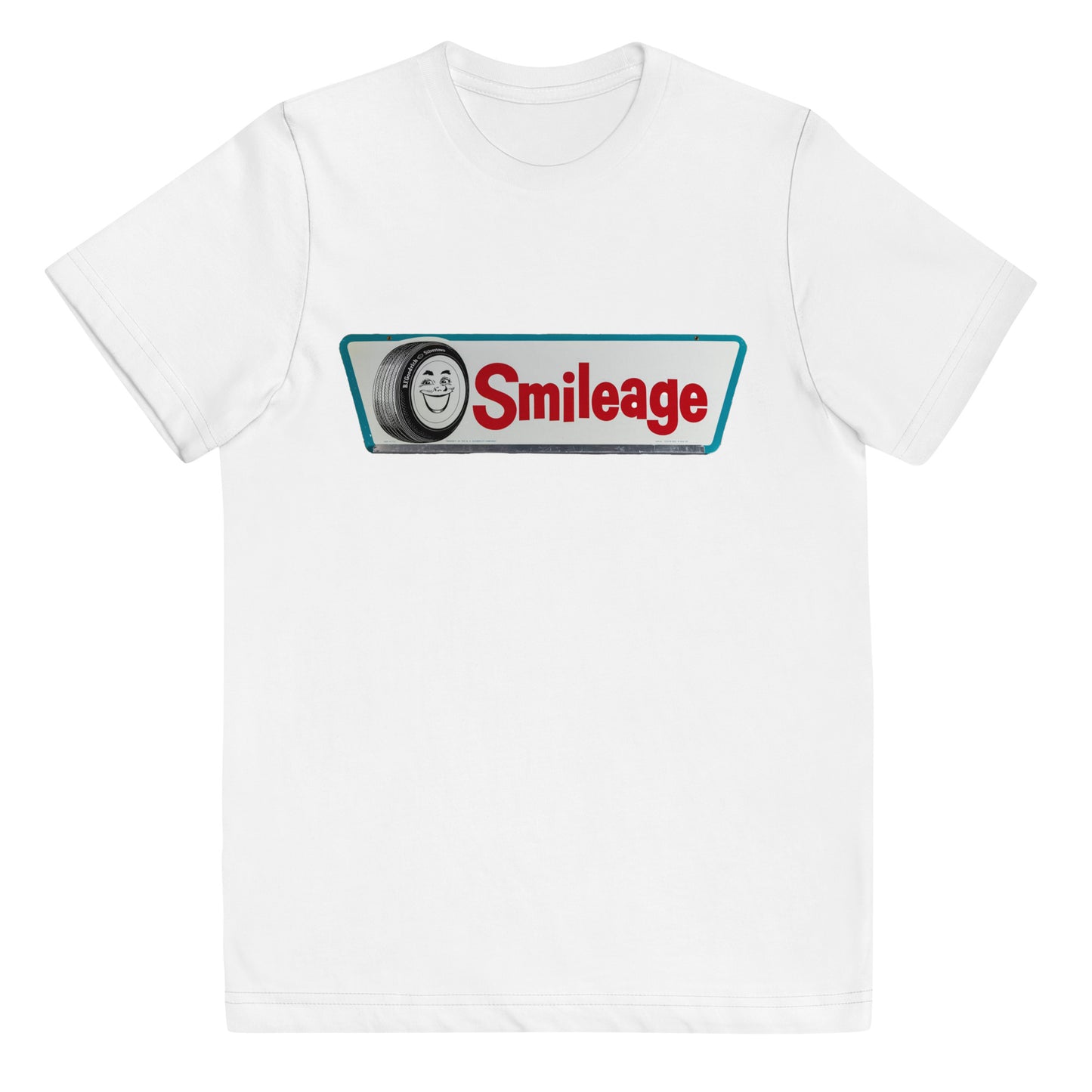 Retro Smileage Tire Sign Youth jersey t-shirt