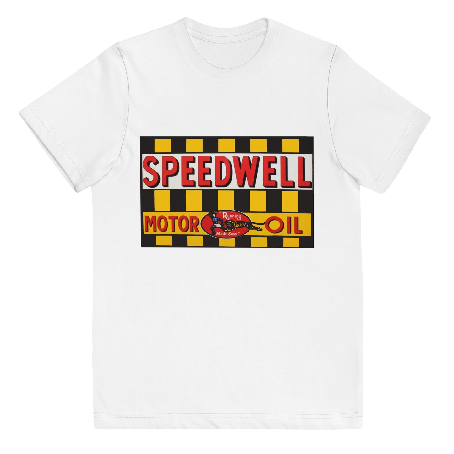 Retro Speedway Tin Syle Youth jersey t-shirt