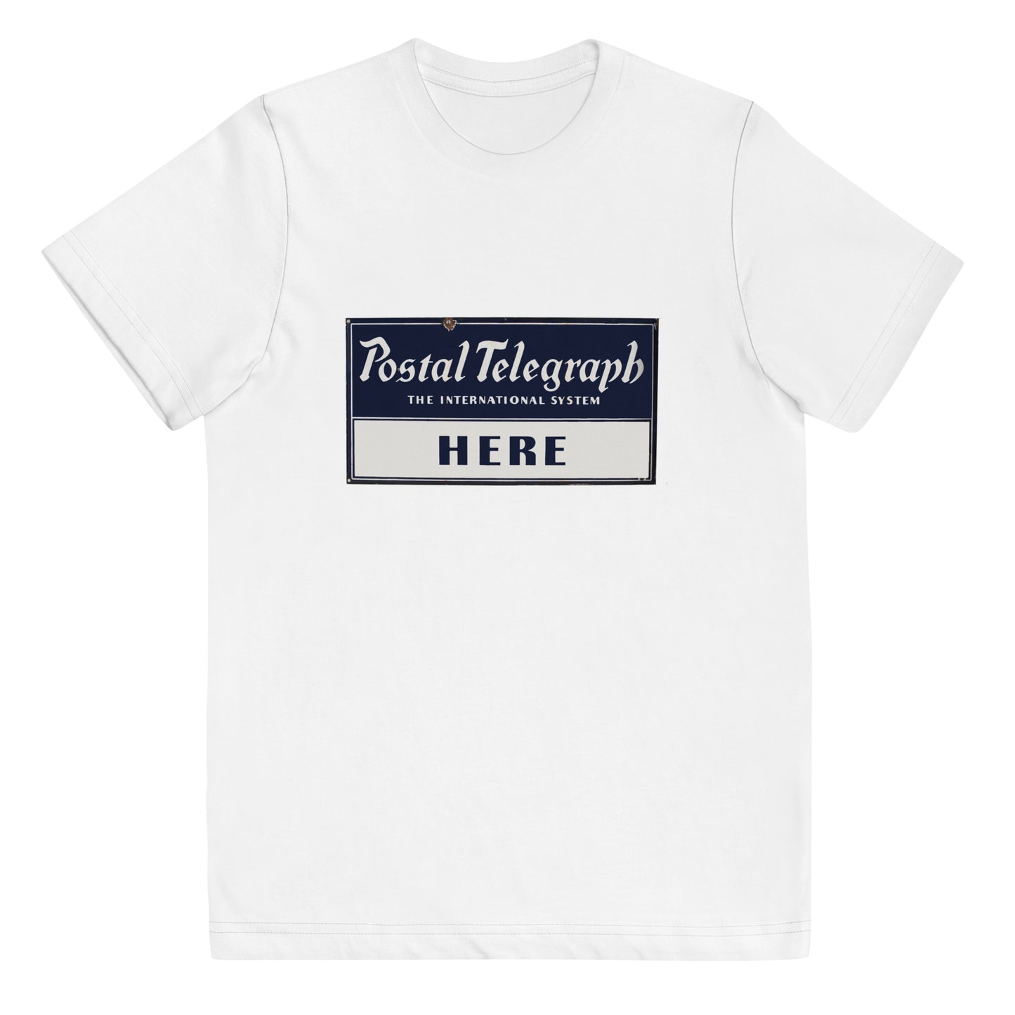 Vintage Telegraph Sign (The Original Email) Youth jersey t-shirt