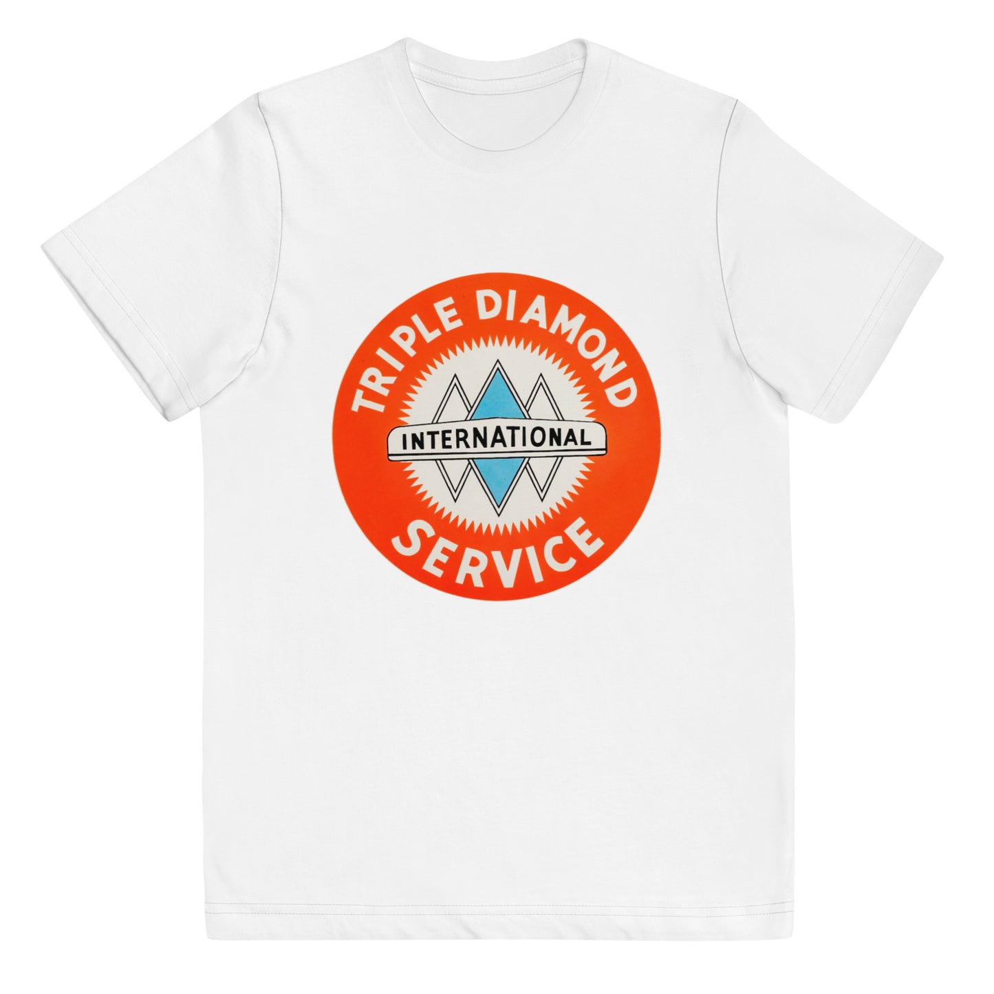 Triple Diamond Service Tin Style Youth jersey t-shirt