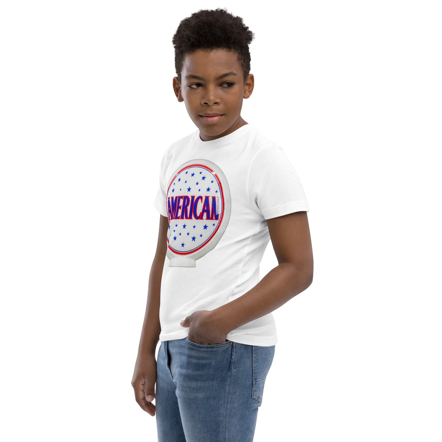 American Gas Globe Style Youth jersey t-shirt